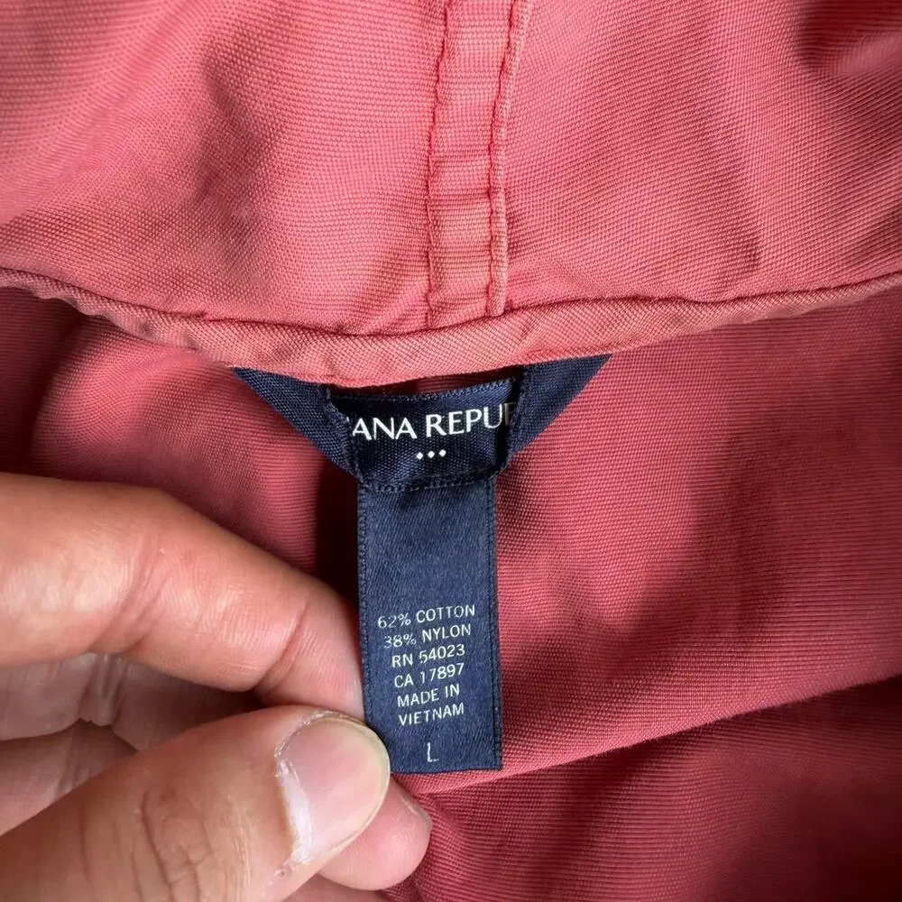 Banana republic y2k‎ red windbreaker
